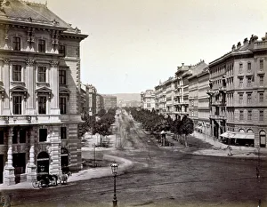 La vista di Vienna dal Krtner Ring