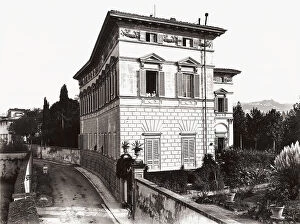 Images Dated 25th February 2008: View of Villa Itzinger, near Florence