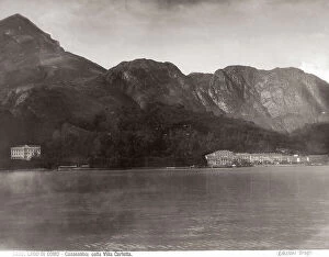 Images Dated 4th March 2008: The Villa Carlotta on the left side of the photograph, while on the right