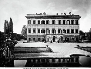 Images Dated 20th April 2012: Villa Orsetti (now Pecci-Blunt), former Royal Residency, in Marlia. The villa was restored