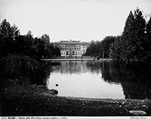 Images Dated 17th December 2010: Villa Reale and Public Gardens in Milan