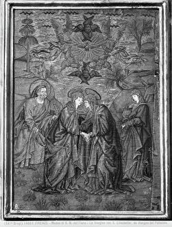 Images Dated 8th April 2010: The Visitation, embroidery designed by Antonio di Jacopo di Antonio Benci