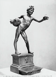 Images Dated 28th May 2008: The Water Seller, work by Vincenzo Gemito, located in the National Gallery of Modern Art, Rome