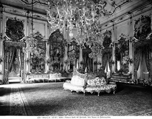 Images Dated 5th February 2010: The White Room also called the Mirror Room in Palazzo del Quirinale, Rome