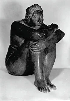 Images Dated 19th April 2010: Woman, bronze, International Gallery of Modern Art, Ca Pesaro, Venice