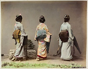 Japan: Some women wear the typical Japanese called Obi sash or belt and worn with kimono