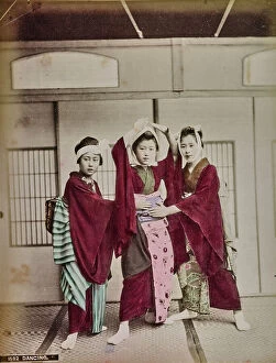 Japan: Young Japanese dancers, Japan