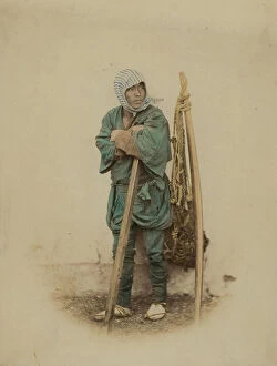 Images Dated 4th August 2011: Young Japanese farmer